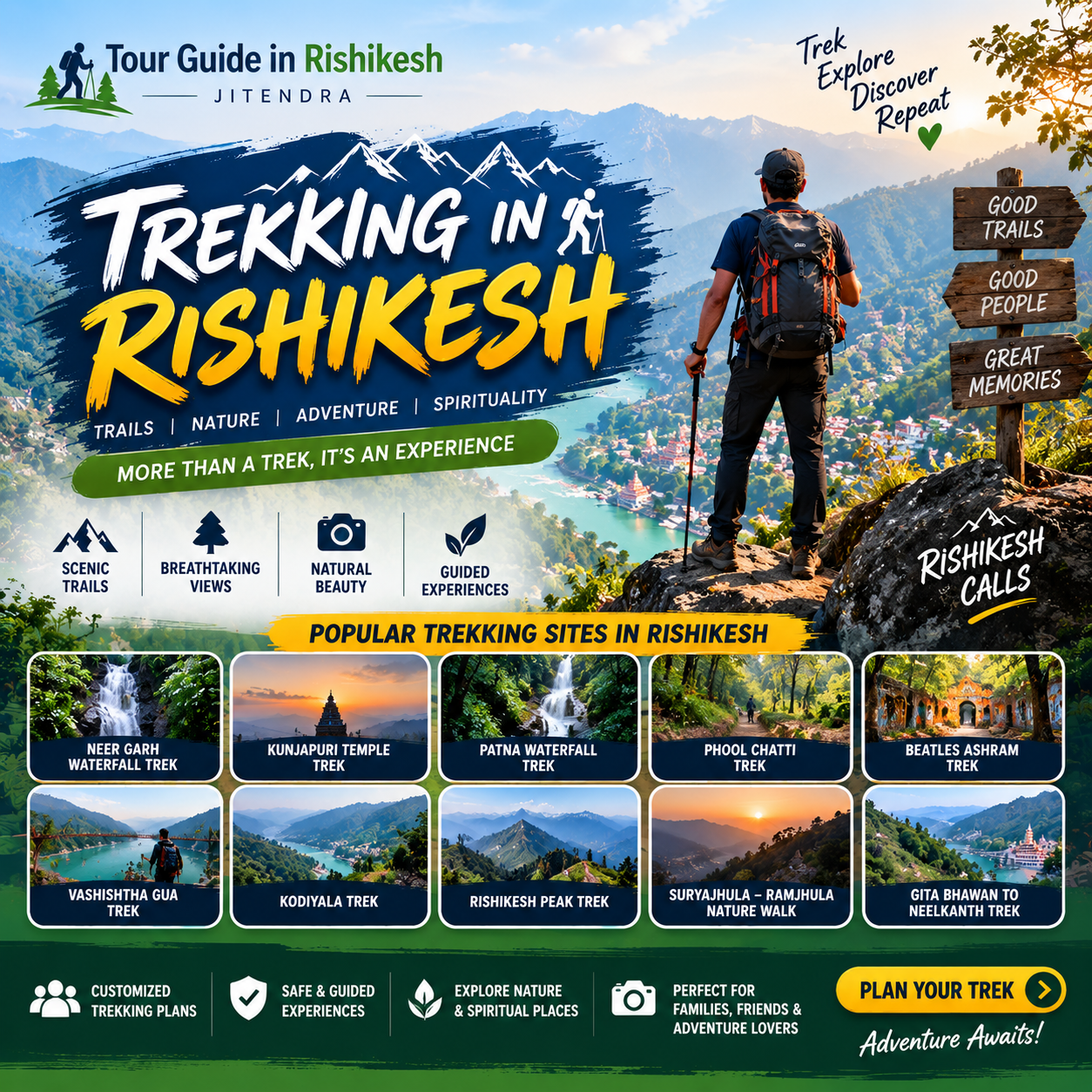 trekking in rishikesh